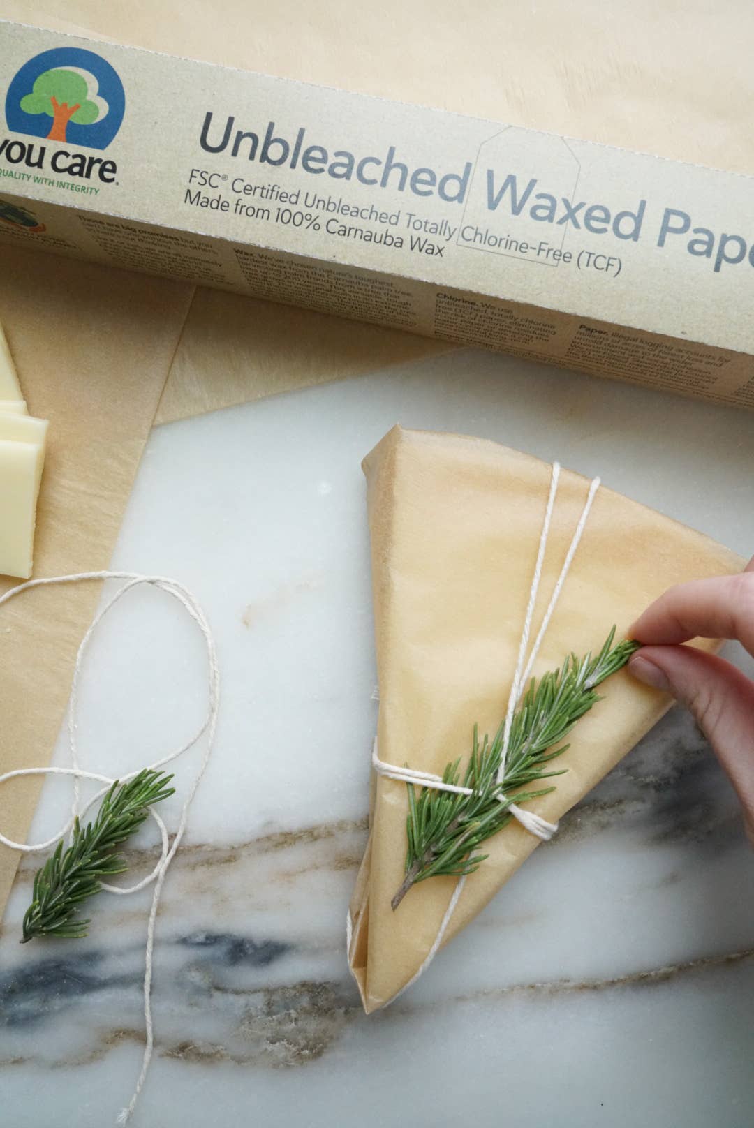 Unbleached Carnauba Waxed Paper