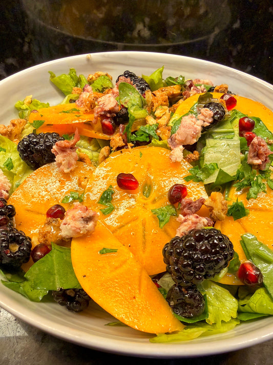Persimmon Salad (Autumn Salad)