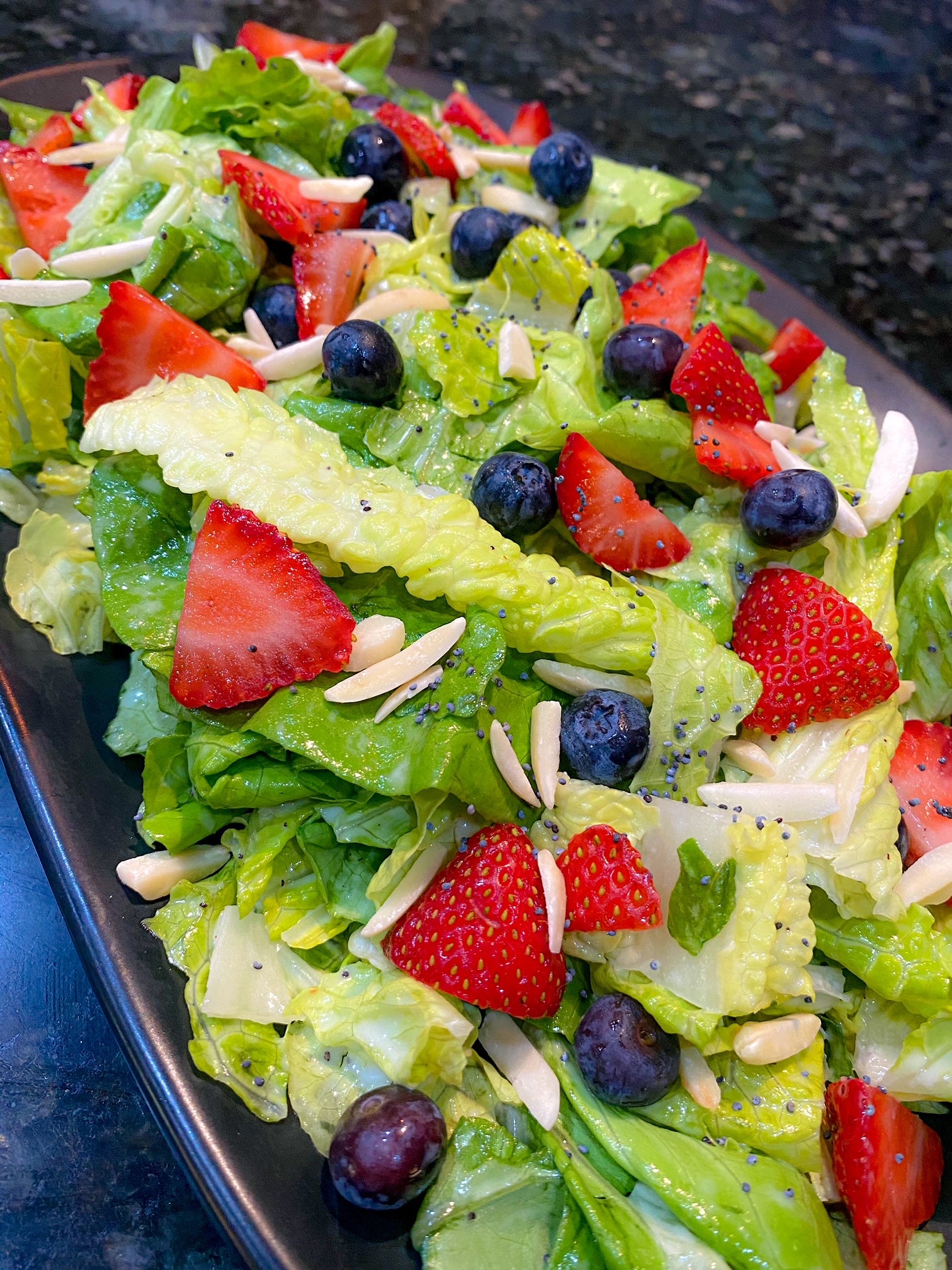 Berry Salad with Poppyseed Dressing