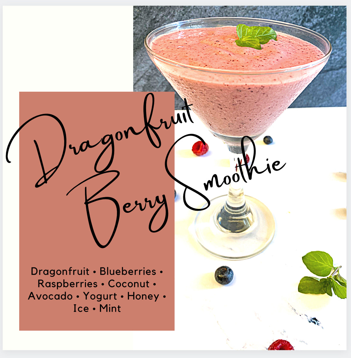 Dragonfruit Berry Smoothie
