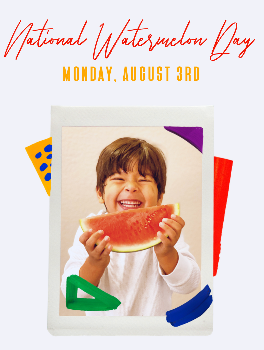 National Watermelon Day (Monday, August 3rd) – RAW Food and Goods