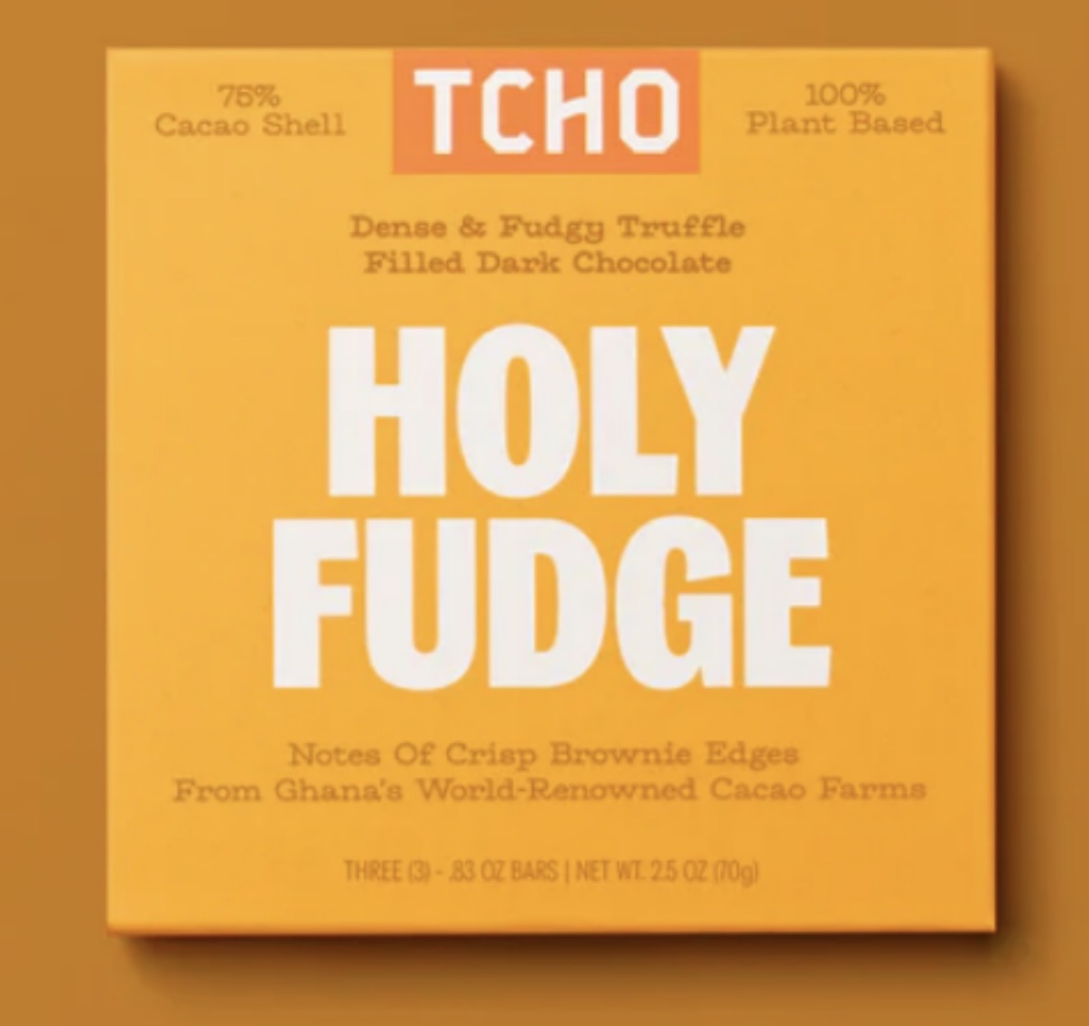 Organic Dark Chocolate Wholy Fudge