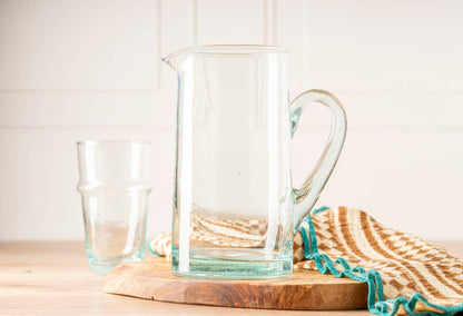 Verve Culture - Moroccan Cone Jug - Clear