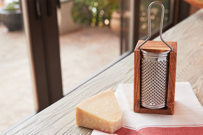 Verve Culture - Italian Olivewood Box Cheese Grater