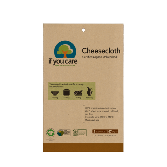 Certified Organic Unbleached Cheesecloth