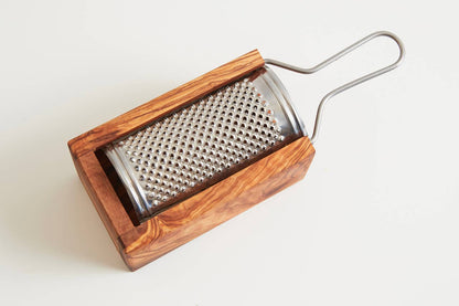 Verve Culture - Italian Olivewood Box Cheese Grater