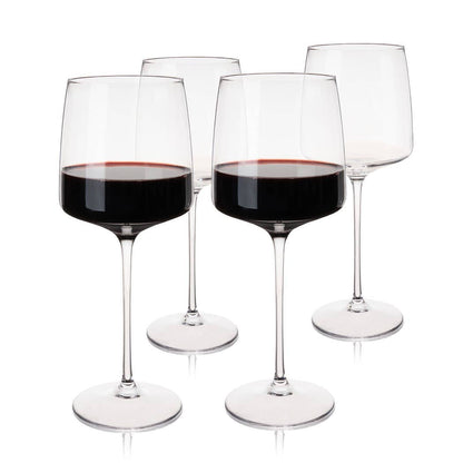 Viski - Reserve Julien Crystal Bordeaux Glasses - Set of 4