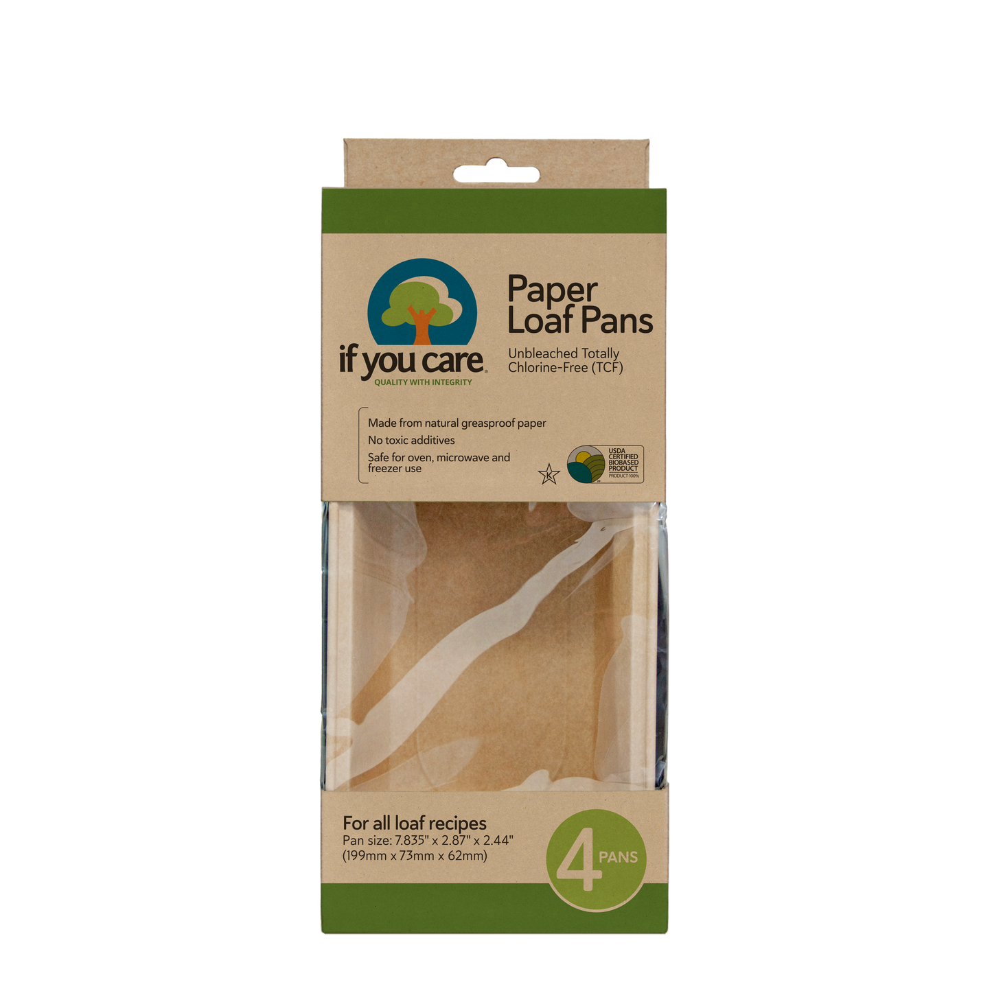 Unbleached Loaf Baking Pans