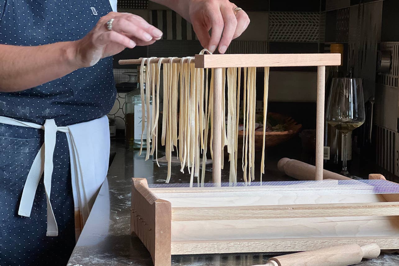 Verve Culture - Italian Beechwood Collapsible Pasta Drying Rack