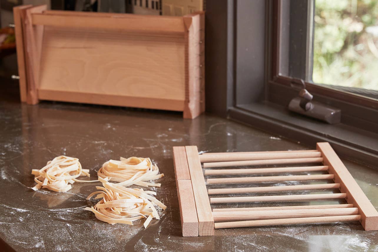 Verve Culture - Italian Beechwood Collapsible Pasta Drying Rack