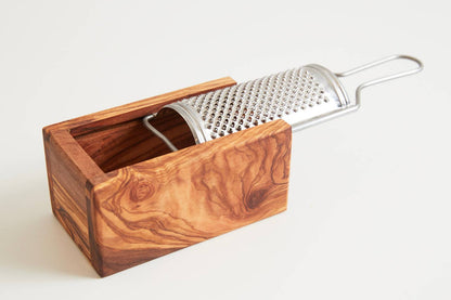 Verve Culture - Italian Olivewood Box Cheese Grater