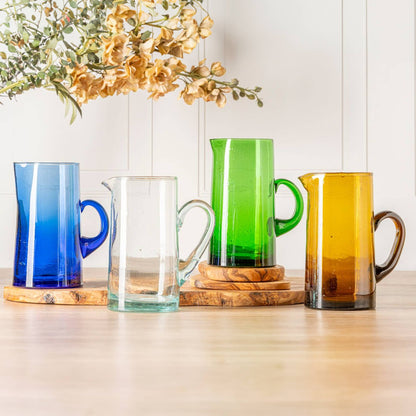 Verve Culture - Moroccan Cone Jug - Clear