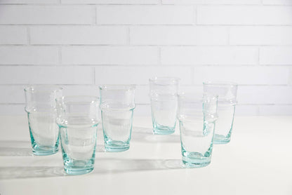 Verve Culture - Moroccan Beldi Glassware - Clear: Clear