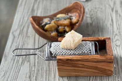 Verve Culture - Italian Olivewood Box Cheese Grater