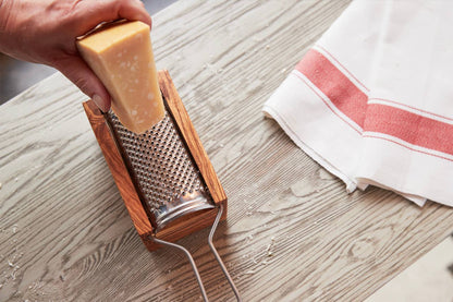 Verve Culture - Italian Olivewood Box Cheese Grater