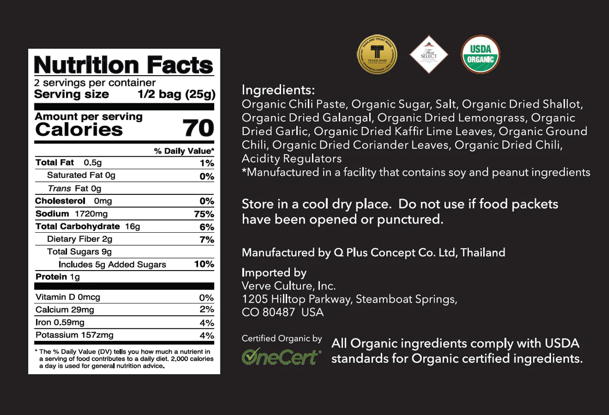 Organic Tom Yum Soup