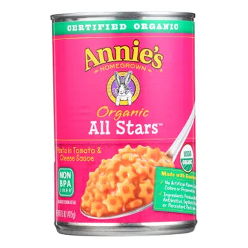 All Stars Pasta In Tomato and Cheese Sauce