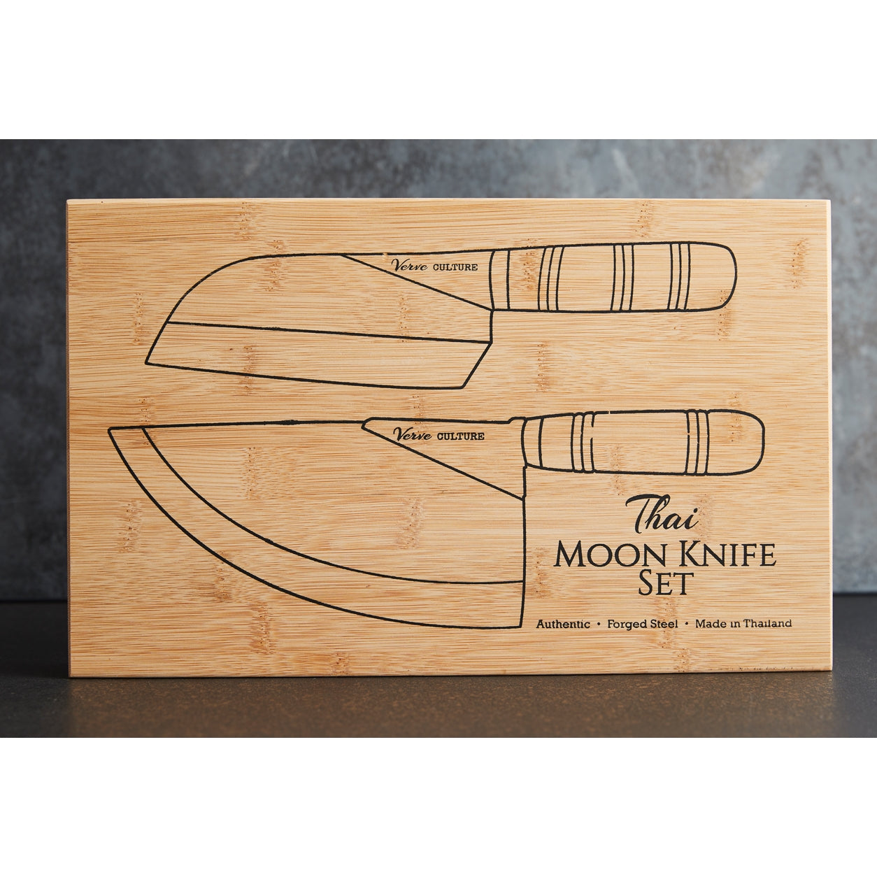 Thai Moon Knife Duo Set